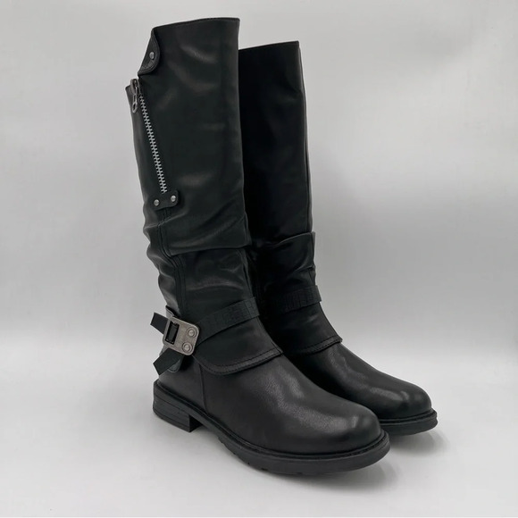 New! EXTREME by Eddie Marc Jordyn Moto Biker/Combat Style Boots (various sizes) - Picture 6 of 15